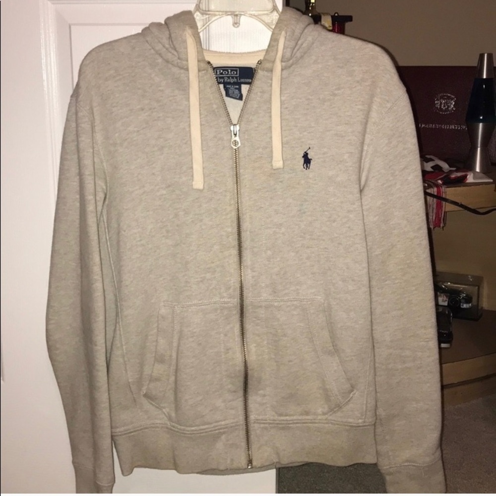 White polo jacket